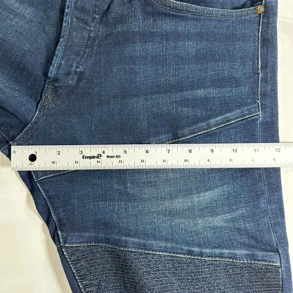 Polo Ralph Lauren Sullivan Slim Biker Style Jeans Dark Wash Button Fly